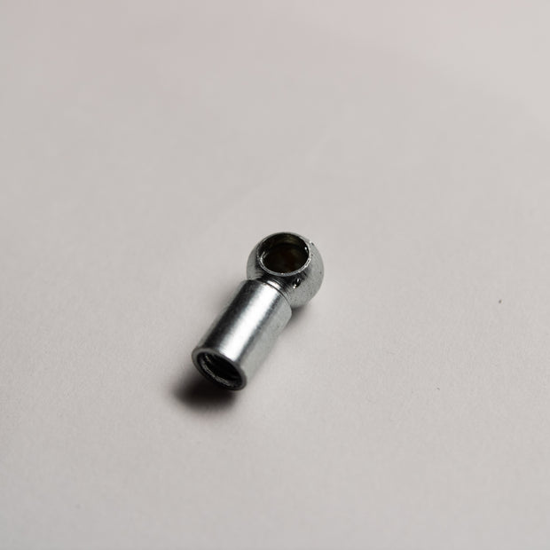 Steel - Ball socket Item no. 501582 · Length 22 mm · Ball diameter 8.1 · Thread M8
