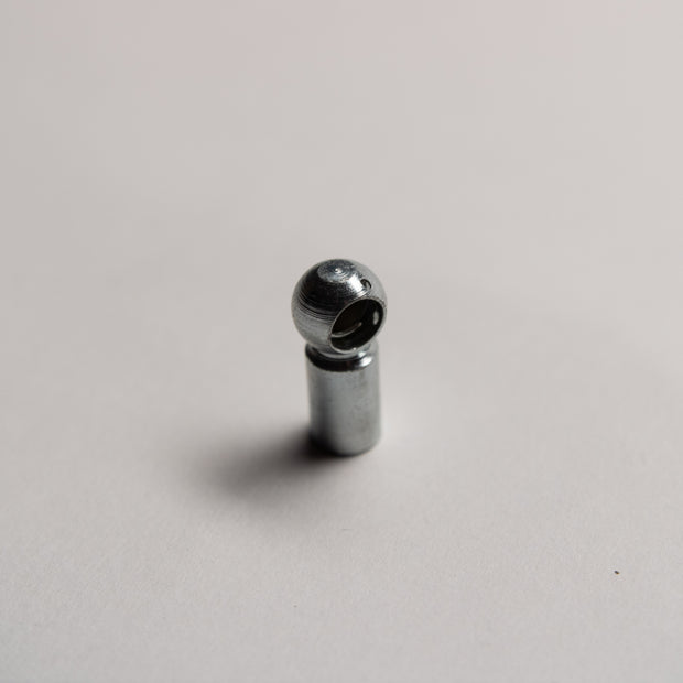Steel - Ball socket Item no. 501582 · Length 22 mm · Ball diameter 8.1 · Thread M8