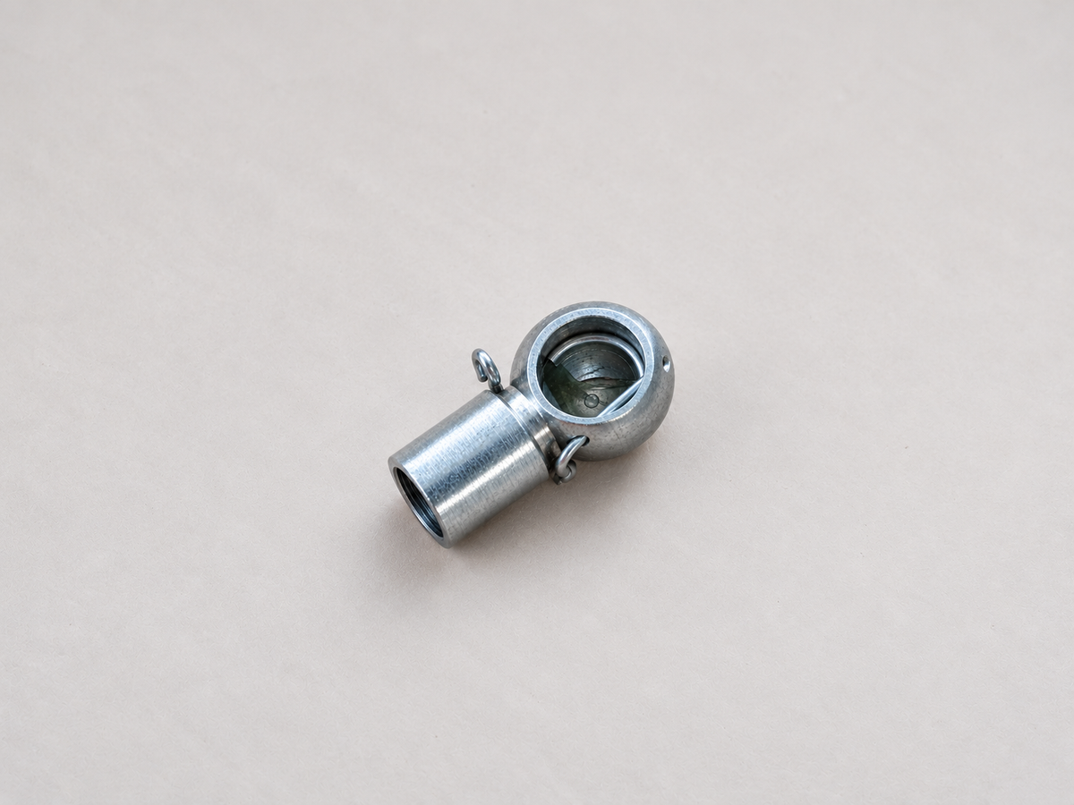 Stahlkugelpfanne Artikel- Nr. 501615 · Länge 19 mm · Gewinde M6