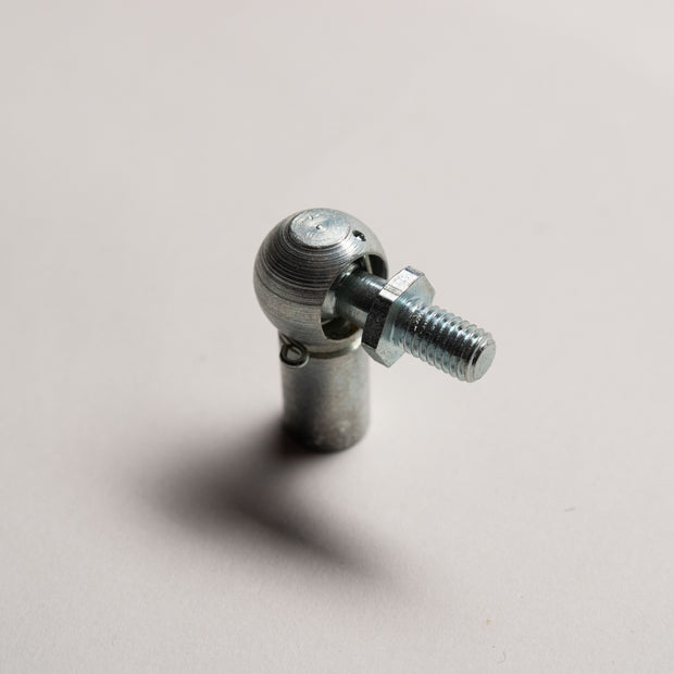 Steel - Angle joint Part no. 502042 · Length 30 mm · Pin M8*13.5 · Thread M8